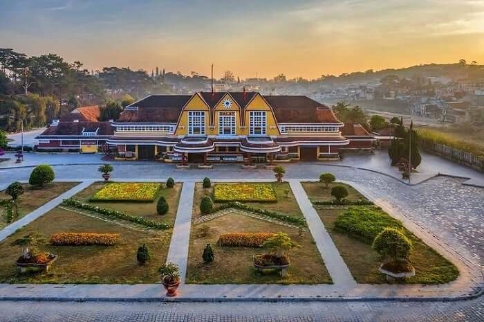 The ancient Dalat Railway Station