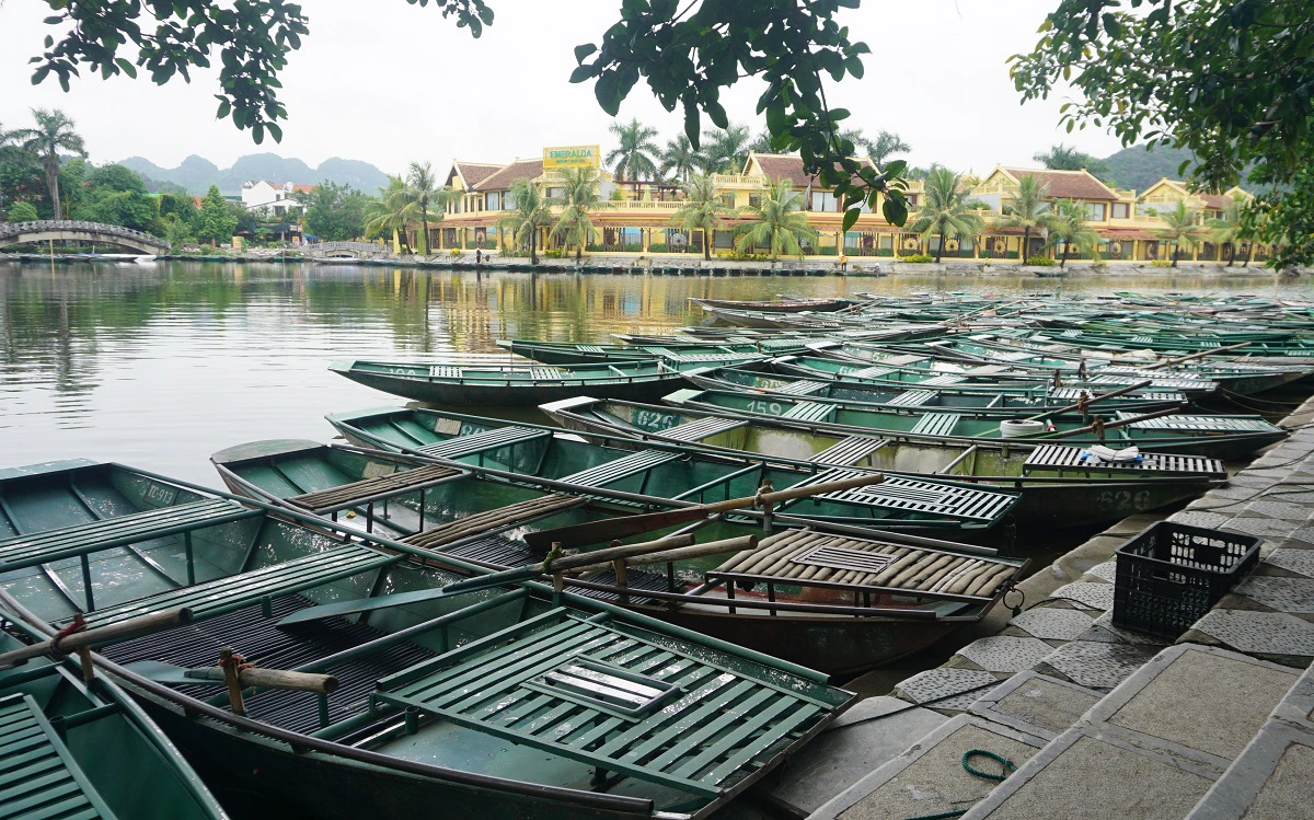 Tam Coc wharf