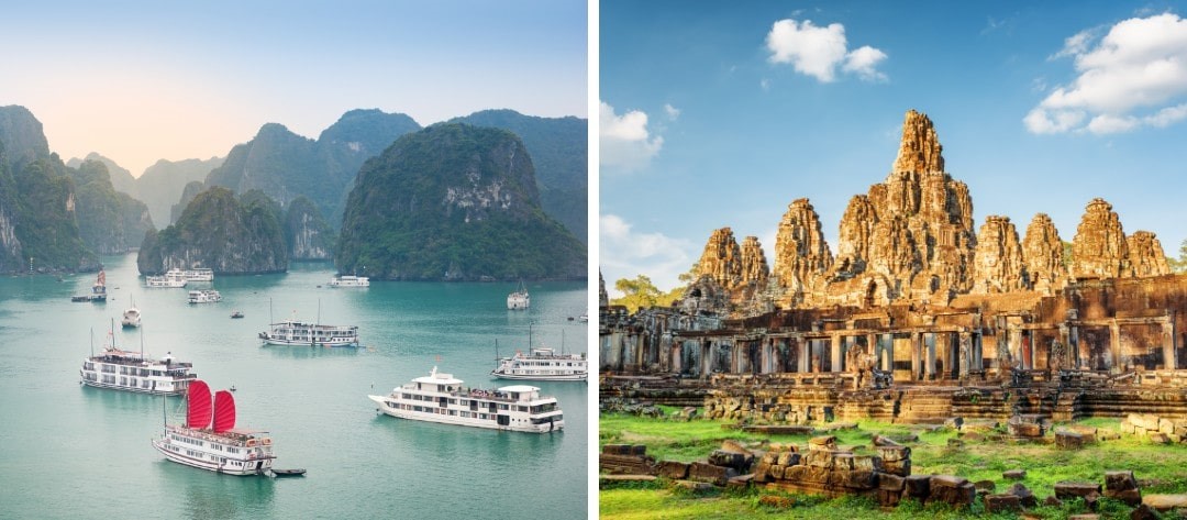 Tours of Vietnam and Cambodia