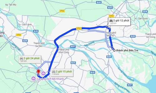 How to travel from Ben Tre to Can Tho? Quick and easy guide
