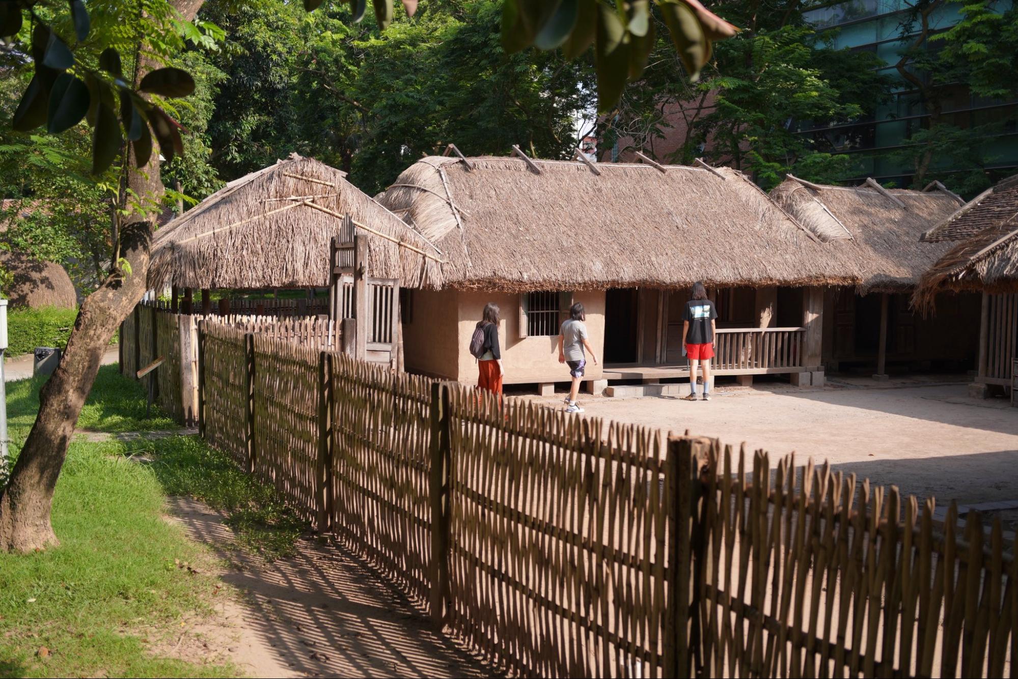 The Outdoor Architectural Garden (Source: Fanpage of Vietnam Museum of Ethnology)