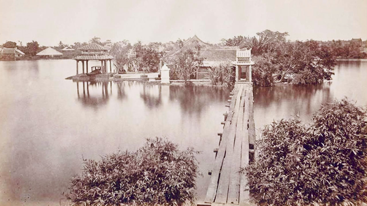 Formation history of Ngoc Son Temple (source: Hanoi Old Quarter)